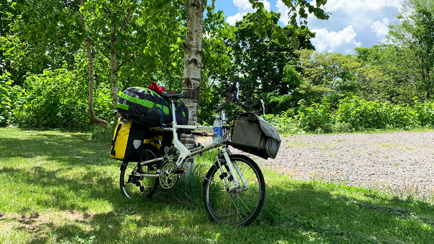 タルタルーガ自転車北海道キャンプ釣～リング2023