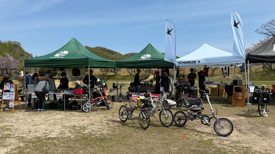 タルタルーガ自転車店頭試乗会飛行機輪行倉敷