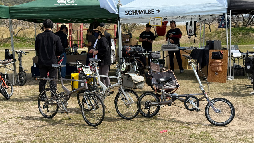 タルタルーガ自転車店頭試乗会飛行機輪行倉敷