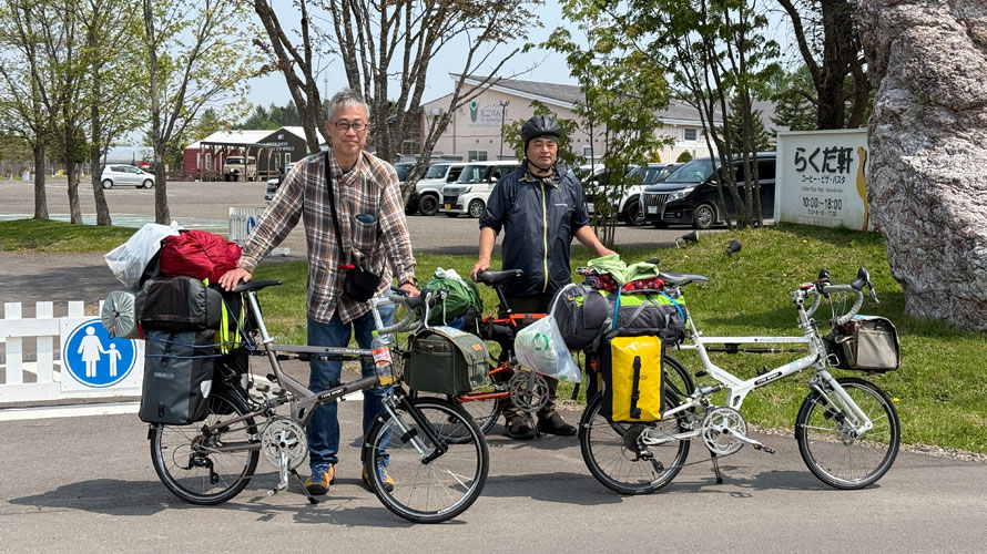 タルタルーガ自転車北海道キャンプ釣～リング2025